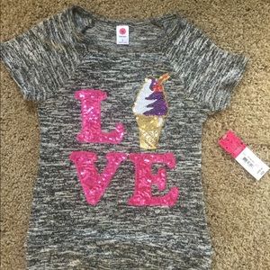 Total Girl top, size 6, new with tags